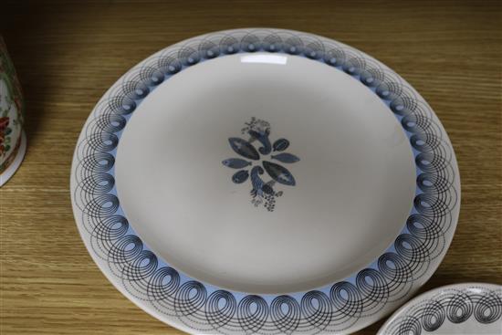 Eric Ravilious for Wedgwood - three plates and a later mug